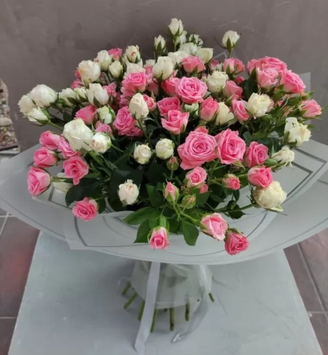 Белоснежно-розовое притяжение